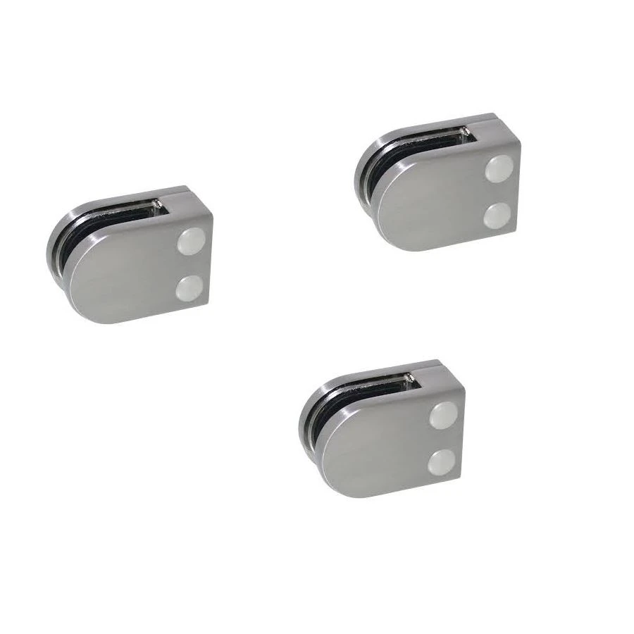 OEM stainless glass clips bathroom clamps stamping part (2)