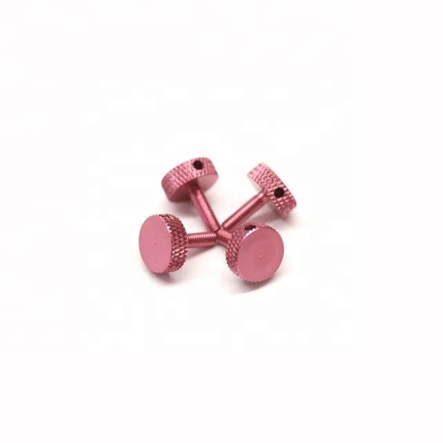 CnC Turning Anodized Aluminum Screw For Decoration