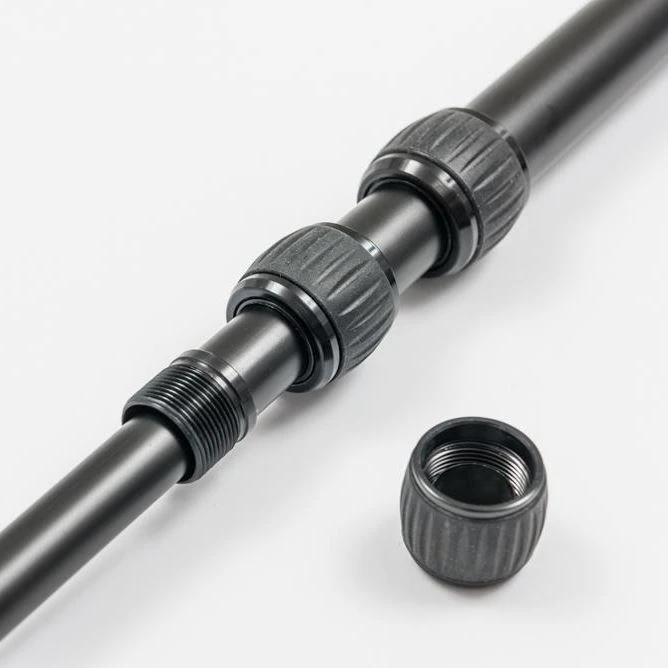 Twist Lock hliníkové teleskopické trubice pre rybárske tyč