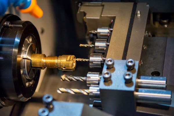 Swiss Lathe machine processing products Swiss Lathe machine processing products